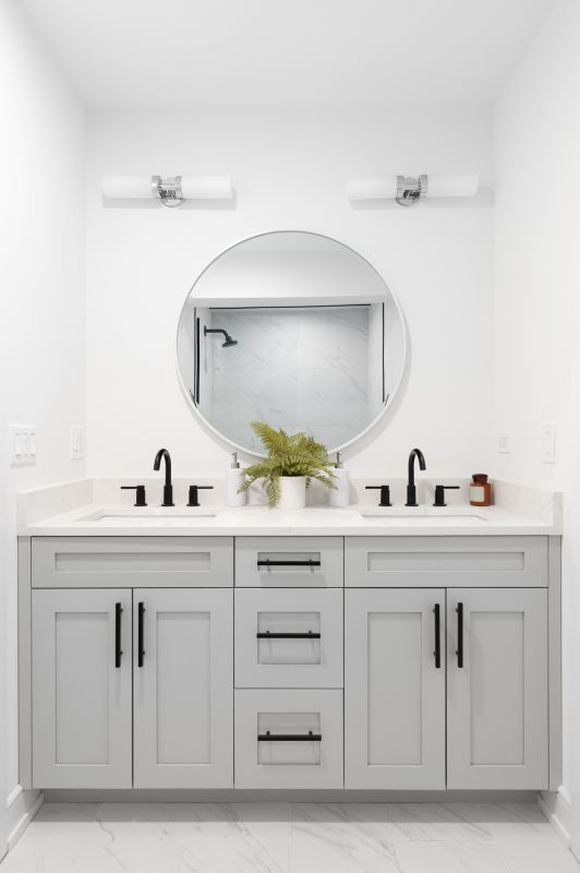 Vanity with integrated lighting