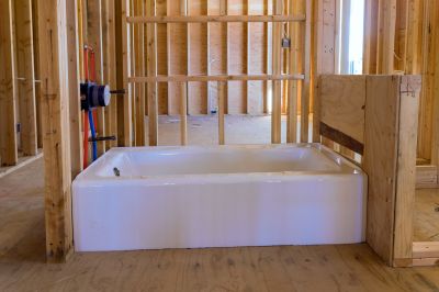 Summer Bathtub Installation